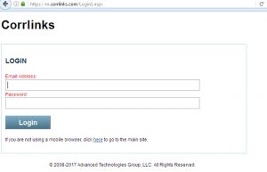 corrlinks mobile login