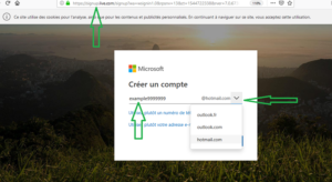 hotmail fr creer un compte