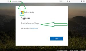 Hotmail login