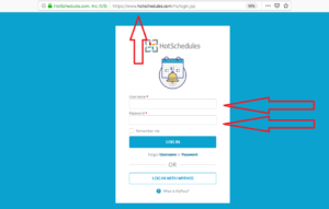 hotschedules login